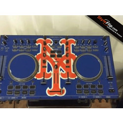 Denon MC 4000 Blue Logo Custom Styleflip Skin