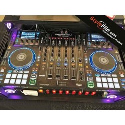 Denon MCX 8000 StyleFlip Skin Custom Purple Design DJ