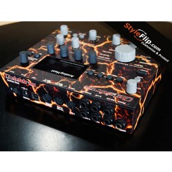 Elektron Analog Heat Lava Back Custom Skin