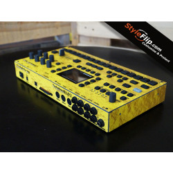 Elektron Octatrack MK2 Custom Skin Gold Back