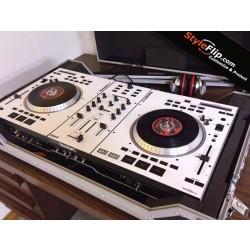 Jake Judd Numark NS7 Custom White Styleflip Skin Decal
