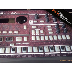 Korg Electribe-EM1 Custom Styleflip Skin Decal Grey