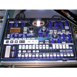 Korg Electribe MXCustom Skin BB Blue Teal Black Mecha Edition