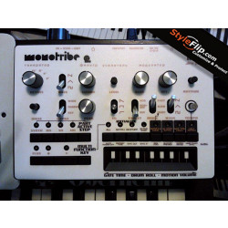 Korg Monotribe Custom Styleflip Skin Decal Simple White