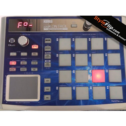 Korg Pad-Kontrol Custom Styleflip Skin Decal Blue