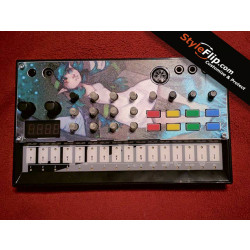 Korg Volca Sample Styleflip Skin Custom Anime Style Decal