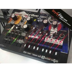Korg Monotribe V2 Custom Skin Styleflip DJ Design Colors