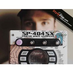 Korg SP 404 SX Custom Skin DJ Design StyleFlip Decal