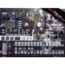 Lightning Skull Korg Electribe-SX Custom Styleflip Skin