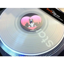 Love Record Label Styleflip Pink Heart Custom Skin