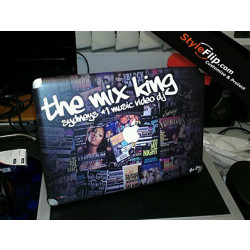 MacBook Pro Custom Styleflip Skin The Mix King Collage