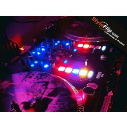 Mixars Duo Skin Decal Live DJ Show Neon Lights StyleFlip Design