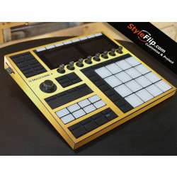 Native Instruments Maschine Plus Gold Texture Front