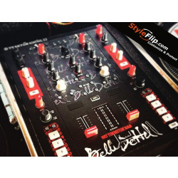 Native Instruments Traktor Kontrol Z2 Custom Black Red Decal