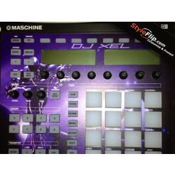 Native Instruments Maschine Custom Styleflip Skin Purple