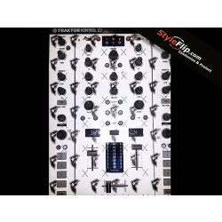 NI TraktorKontrol-Z2 Custom Styleflip Skin Decal Famous