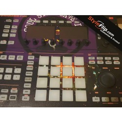 NI Maschine Studio Custom PurpleSkin StyleFlip Design
