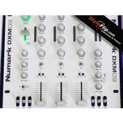 Numark DXM09 Styleflip Custom Skin Decal All White
