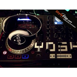 Numark Mixdeck Custom Styleflip Decal Yoshi White Text