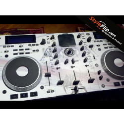 Numark Mixdeck Styleflip Custom Skin Mountain White