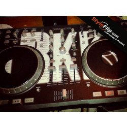 Numark Mixtrack Pro Custom Skin RKL Black White Font