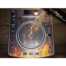 Numark NDX900 Custom Styleflip Skin Decal Angel Devil