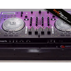 Numark NS6 Custom Styleflip Skin Decal Purple Disco