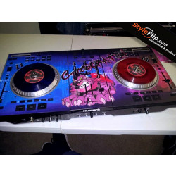 Numark NS7 Custom Styleflip Skin Decal Cat Scratch