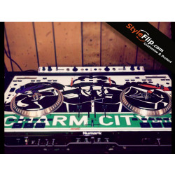 Numark NS7 Custom Styleflip Skin Decal Charm City