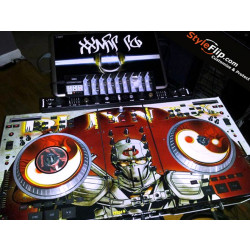 Numark NS7 Custom Design Styleflip Skin Decal DJ Jynxx