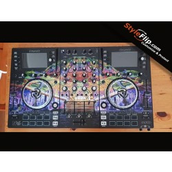 Numark NV-2 Trippy Psychedelic Design Custom Decal