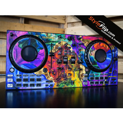 Numark Platinum FX Custom Skins Skeleton Abstract
