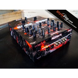 Numark Scratch Custom Lava Skin - Back