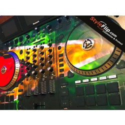 Numark NS7 3 Custom Skin StyleFlip Flag Design Decal