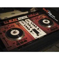Numark NS7 Custom StyleFlip Skin Decal Wood Grain Design