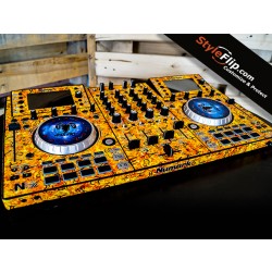 Numark NV2 Custom Skin Fire
