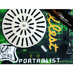 Numark PT01 Scratch Custom Styleflip Skin GreenIllest
