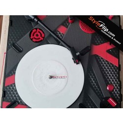 Numark PT 01 Scratch Custom StyleFlip Skin Design Red Clean