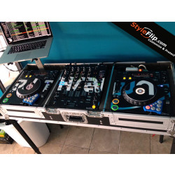 Pioneer CDJ 1000 & DJM 800 Styleflip Custom Skin Blue