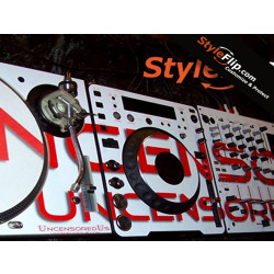 Pioneer CDJ 1000 & Technics 1200 Custom Skin Uncensored
