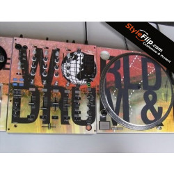 Pioneer CDJ 1000 & Technics 1200 Custom Skin Decal WDB3