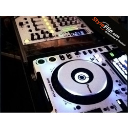 Pioneer CDJ-2000 DJM-800 Custom Styleflip Skin Decal White