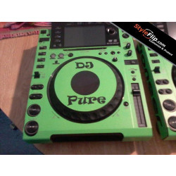 Pioneer CDJ 2000 Styleflip Custom Skin DJ Pure Green