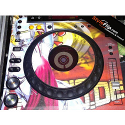 Pioneer CDJ 900 & Nexus Custom Decal Skin Styleflip Metal Robot