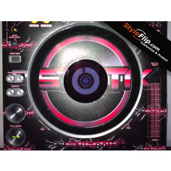 Pioneer CDJ 900 & Nexus Styleflip Decal Skin Dj Statik