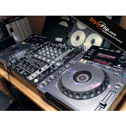 Pioneer CDJ-900 Styleflip Custom DJ Skin Decal Grey
