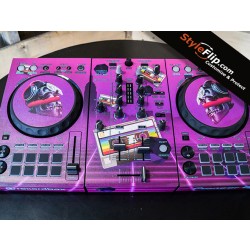 Pioneer DDJ-400 Custom Skins Vapor Wave 3
