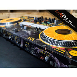 Pioneer DDJ-REV 7 Custom Skins Tropical Front 4