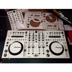 Pioneer DDJ S1 & T1 Custom Skin Styleflip Clean White