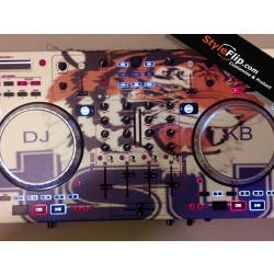 Pioneer DDJ S1 & T1 Styleflip Custom Decal Tiger Skin